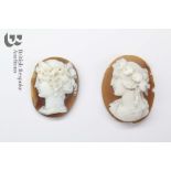 Two Hardstone Cameo