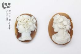 Two Hardstone Cameo