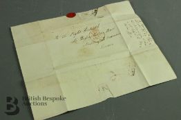 1838 Letter to Sir Hussey Vivian Bt