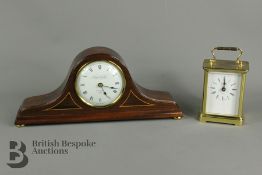 English Brass Carriage Clock