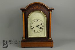 20th century Oak Mantel Clock