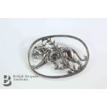 Sterling Silver Brooch