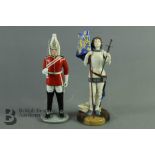 Royal Doulton Figurines - Joan of Arc and The Lifeguard