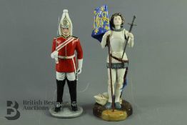 Royal Doulton Figurines - Joan of Arc and The Lifeguard