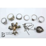 Miscellaneous Silver Jewellery