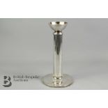 Jean Eugene Després Silver Plated Candlestick