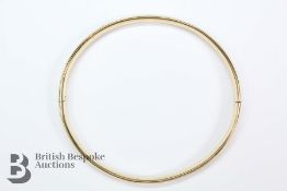 9ct Yellow Gold Bangle