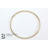 9ct Yellow Gold Bangle