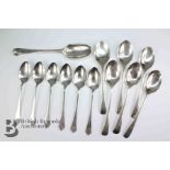 Silver Coffee and Teaspoons