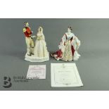 Royal Doulton Queen Victoria and Prince Albert Figurine