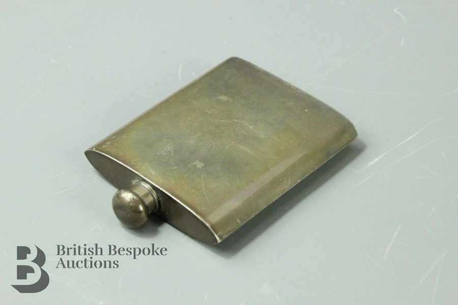 Silver Miniature Hip Flask