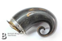 19th Century Scottish Horn Snuff Mull