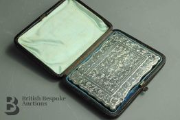 Silver Victorian Card Case