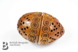 Early 19th Century Coquilla Nut Pomander