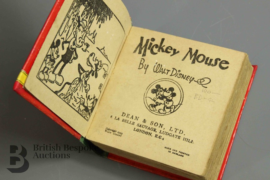 Walt Disney - Four Mickey Mouse Little Books - Image 14 of 21