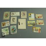 Vintage Greetings and Advertising Cards