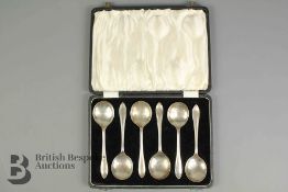 Set of Silver Bouillon Spoons