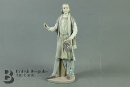 Lladro Figurine -William Chaucer