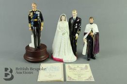 Royal Doulton Figurine - HM The Queen & HRH The Duke of Edinburgh