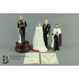 Royal Doulton Figurine - HM The Queen & HRH The Duke of Edinburgh