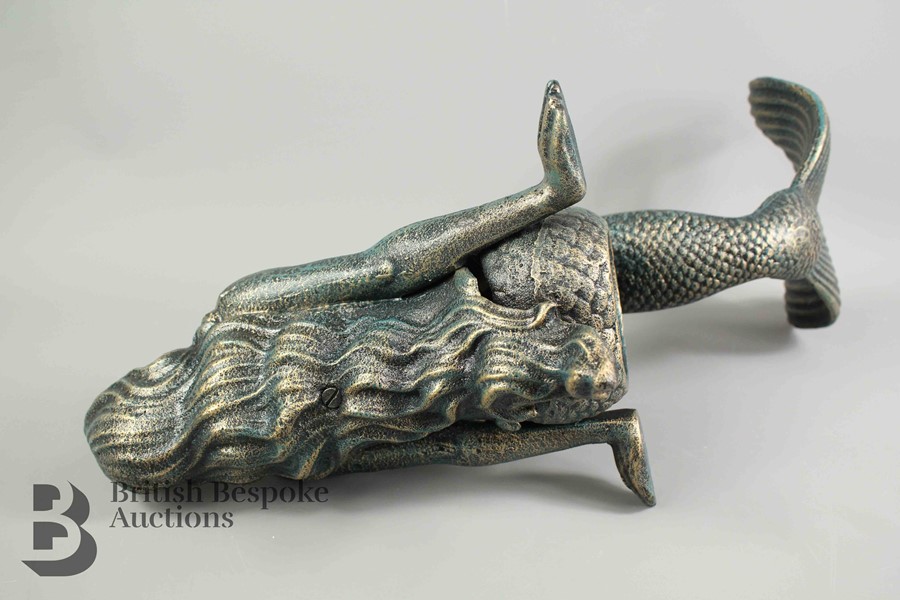 Cast Metal Mermaid - Image 4 of 5