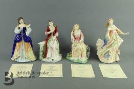 Royal Doulton Figurines - Shakespearean Ladies Series