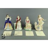 Royal Doulton Figurines - Shakespearean Ladies Series