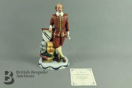 Royal Doulton William Shakespeare and Shakespearean Ladies