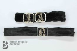 Victorian 15ct Yellow Gold and Enamel ID Bracelets