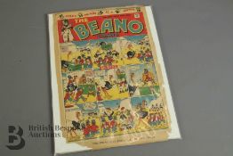 Original Proof Copy of Front Cover of Beano Comic 1946