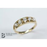 14ct Gold and CZ Ring