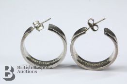 Silver Tiffany Earrings