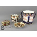 Four Crown Derby Porcelain