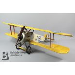 An Authentic Models Sopwith Camel Biplane Model