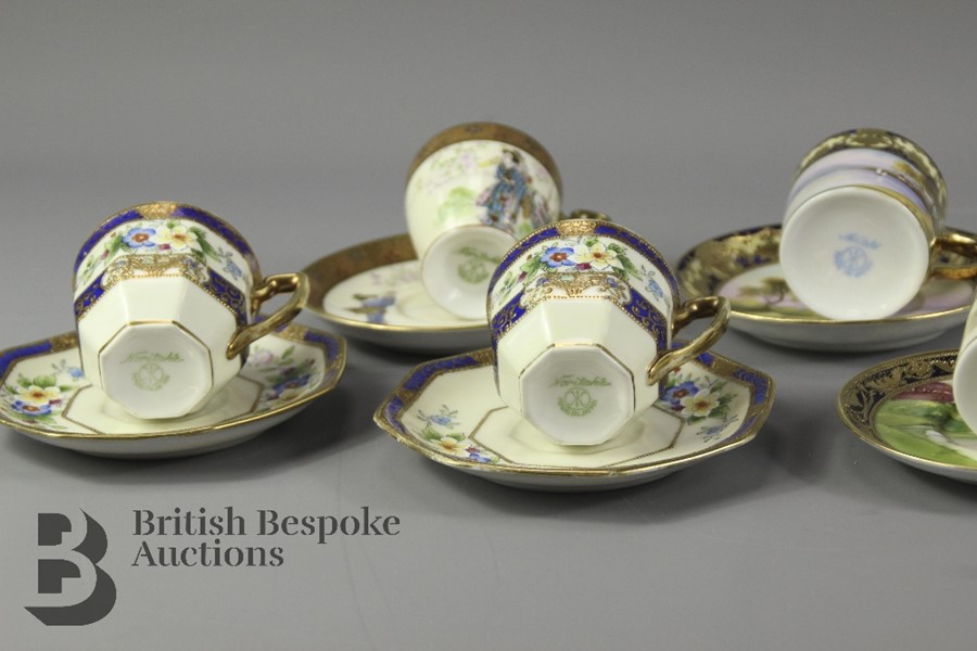 Nine Noritake Tea Cups and Saucers - Image 11 of 11