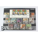 Stamps of Malta, QV to QEII, on 24 Dealers Sleeved Stock Cards