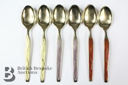 Boxed Norwegian Enamel Spoons