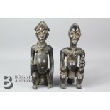 West Africa Yoruba Pair of Figurines