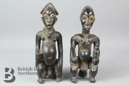 West Africa Yoruba Pair of Figurines