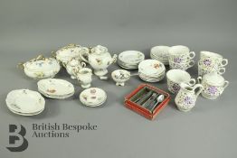 Victorian era child's tea sets