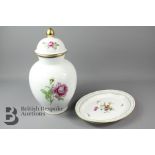 Furstenberg Porcelain Ginger Jar and Cover