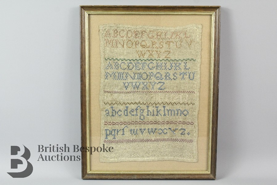 Two Early 19th Century English Samplers - Image 3 of 4