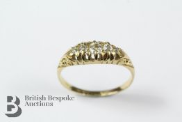 18ct Yellow Gold Diamond Ring