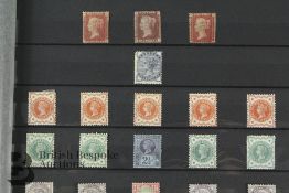 16 Page Stockbook of Mint GB Defin and Commemorative Stamps