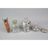 Four Vanity Jars