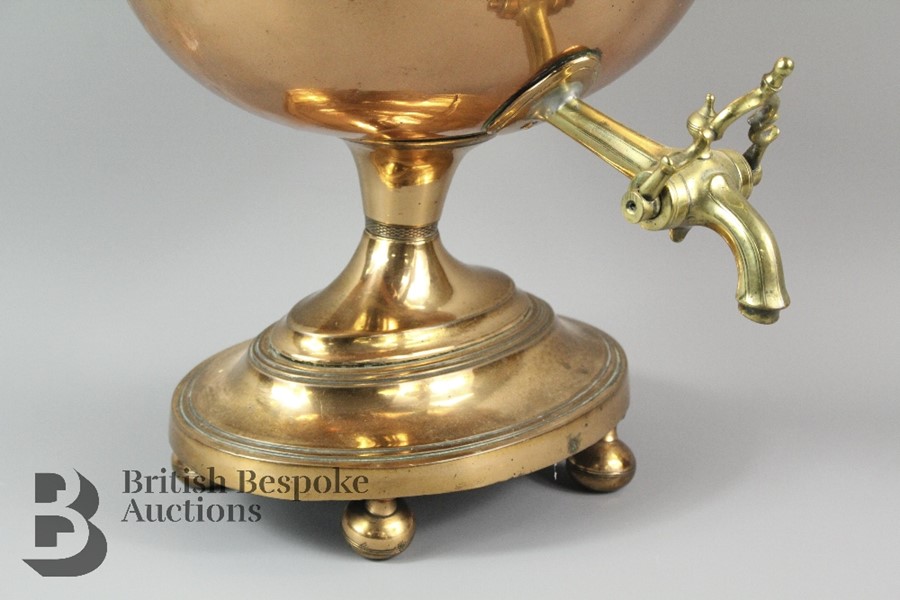 A 19th Century Copper Samovar - Image 12 of 14