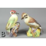 Two Royal Worcester Birds