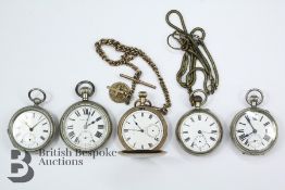 Four Self-wind Pocket Watches