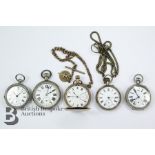Four Self-wind Pocket Watches