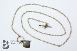 9k Italian Heart Pendant Necklace